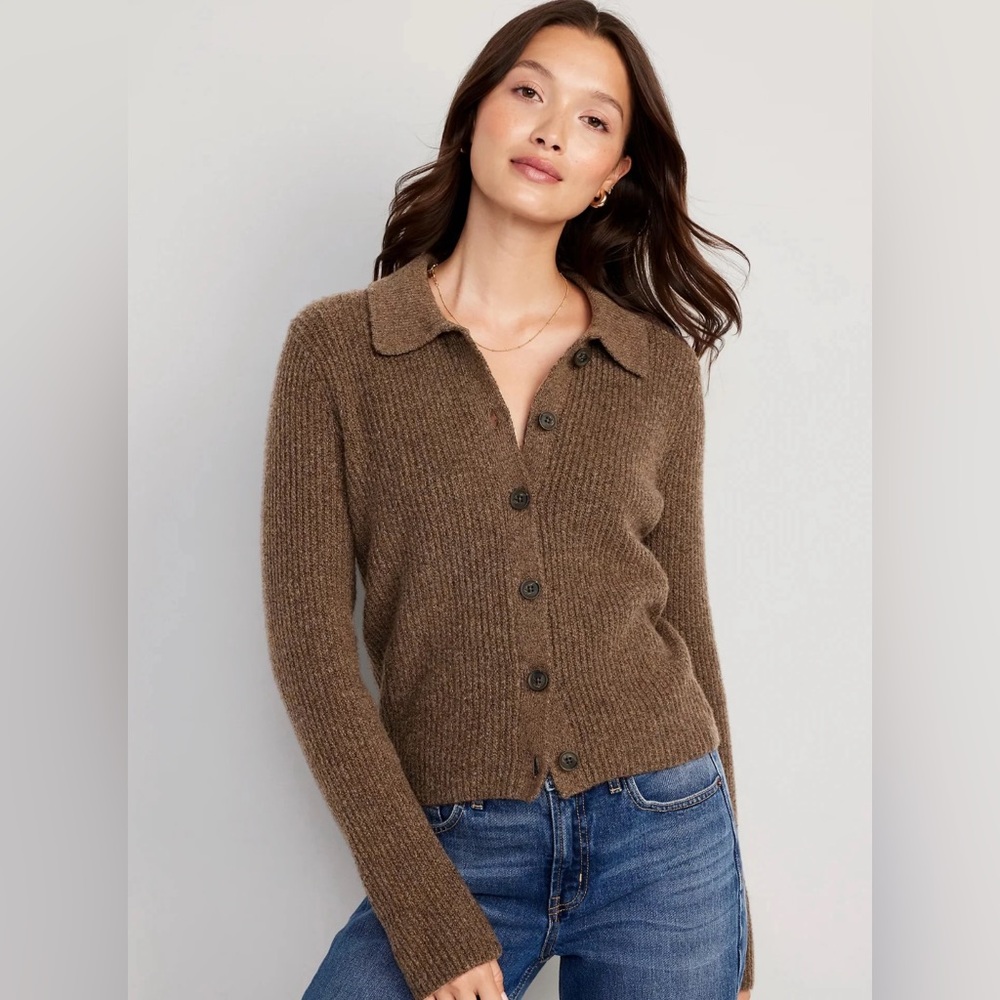 SoSoft Collared Cardigan Sweater